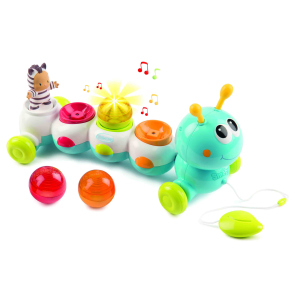 Электронная игрушка Smoby Toys Cotoons Гусеница со звуковым и световым эффектами (110422) в Харькове