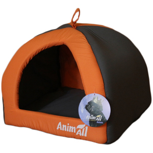 Будиночок для собак та кішок AnimAll Ат 0850 Wendy M Orange 41 x 41 x 32 см (2000981180850) ТОП в Харкові