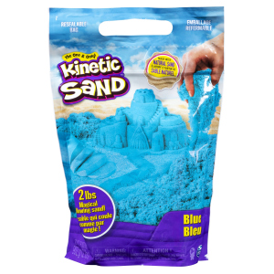 Песок для детского творчества Kinetic Sand Colour Синий 907 г (71453B) ТОП в Харькове