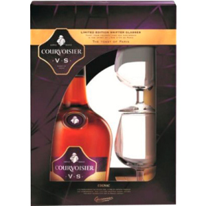 Коньяк Courvoisier VS 0.7 л 40% + 2 келихи (5010696004379) в Харкові