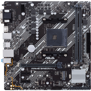 Материнська плата Asus Prime B450M-K II (sAM4, AMD B450, PCI-Ex16) краща модель в Харкові