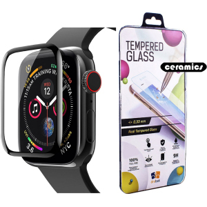 Захисне скло Drobak для Apple Watch Series 6 44 мм Black (313123) краща модель в Харкові