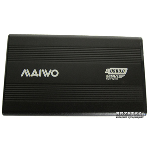 Зовнішня кишеня Maiwo для HDD 2.5" SATA USB 3.0 Black (K2501A-U3S)