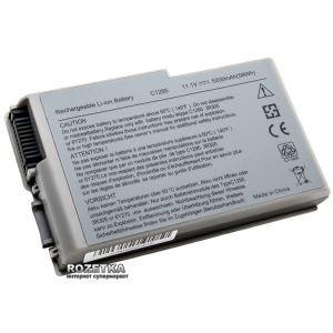 Аккумулятор PowerPlant для Dell D600 (11.1V/5200mAh/6Cells) (NB00000034) рейтинг