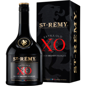 хорошая модель Бренди TM Saint Remy XO 0.7 л 40% в подарочной упаковке (3161420002467)