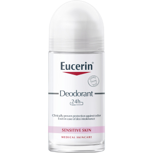 Антиперспирант роликовый Eucerin 24 часа защиты для гиперчувствительной и склонной к аллергическим реакциям кожи 50 мл (4005800027598) в Харькове