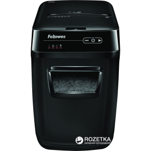 Шредер Fellowes AutoMax 200C 200 листов 4х38 мм 32 л (ff.U4653601) ТОП в Харькове