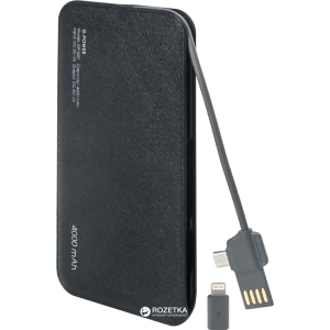 УМБ Global 4000 mAh Black ТОП в Харькове