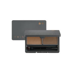 Тіні для брів Missha Twin Brow Kit NO.1/Natural Brown 4.4 г (8809530061817) краща модель в Харкові