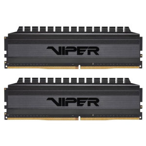 Модуль пам'яті DDR4 2x8GB/3600 Patriot Viper 4 Blackout (PVB416G360C7K) краща модель в Харкові