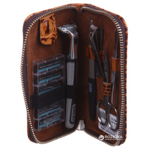 Набір для чоловіків Zauber-manicure 6 інструментів MS-112 (4004904001121) краща модель в Харкові