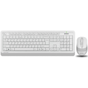 Комплект беспроводной A4Tech Fstyler FG1010 White+Grey USB (186317) ТОП в Харькове