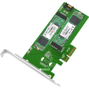 Адаптер Maiwo Multi-Size PCI-E to M.2 PCIe SSD / SATA to M.2 SATA SSD (KT015) в Харькове