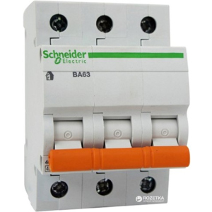 Автоматичний вимикач Schneider Electric 3 Р 20 А тип C 4.5 кА лучшая модель в Харькове