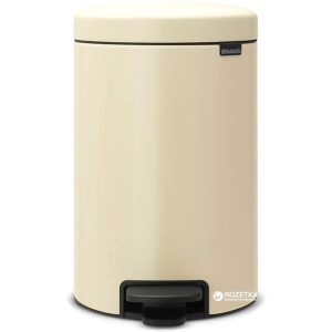 Відро для сміття Brabantia Pedal Bin 12 л Almond (113468) надійний