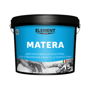 Декоративная штукатурка MATERA ELEMENT DECOR 15 кг лучшая модель в Харькове