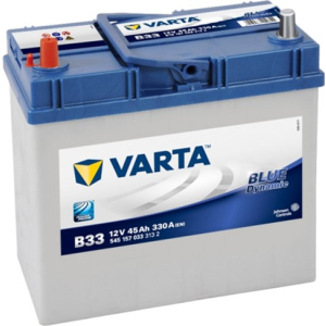 Автомобільний акумулятор Varta Blue Dynamic 45А Тонка клемма (+/-) ASIA B33 (330EN) (545157033)