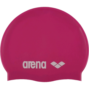 Шапочка для плавання Arena Classic Silicone Jr 91670-091 Fuxia White (3468333887748)