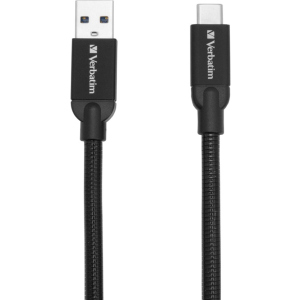 Кабель Verbatim USB-C - USB-A 1 м Черный (48871) ТОП в Харькове