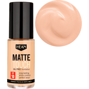 Основна основа Hean Matte Touch foundation 002 натуральний 30 мл (5907474472300) ТОП в Харкові