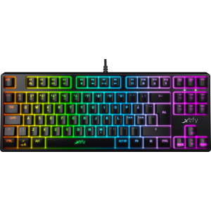 Клавиатура проводная Xtrfy K4 TKL RGB Kailh Red RGB USB (XG-K4-RGB-TKL-R-RUS) ТОП в Харькове