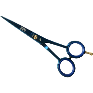 Ножиці перукарські Zauber-manicure синє (4004904010420) ТОП в Харкові