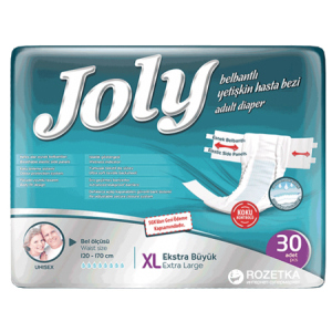 Підгузки для дорослих Joly 4 Extra Large 30 шт (8690536805198) ТОП в Харкові