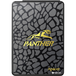 Apacer AS340 Panther 480GB 2.5" SATAIII TLC (AP480GAS340G-1) краща модель в Харкові