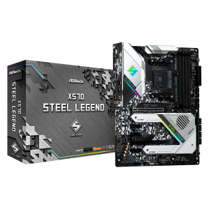 Материнская плата ASRock X570 Steel Legen AM4 DDR4 SATA3 PCI-E HDMI/DP (181334) в Харькове