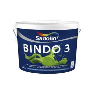 Краска для стен и потолков Sadolin Bindo 3 BW 10 литров лучшая модель в Харькове