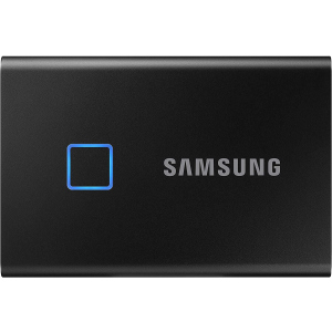 Samsung Portable SSD T7 TOUCH 500GB USB 3.2 Type-C (MU-PC500K/WW) зовнішній чорний в Харкові