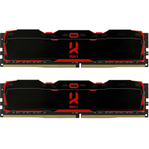 Модуль пам&яті для комп&ютера DDR4 16GB (2x8GB) 2666 MHz IRDM Black GOODRAM (IR-X2666D464L16S/16GDC) в Харькове