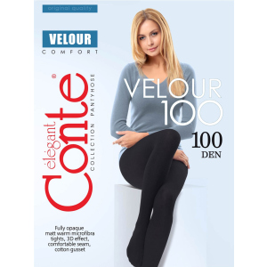 Колготки Conte Collant Velour 100 Den 5 р. Nero (4810226396049) в Харкові