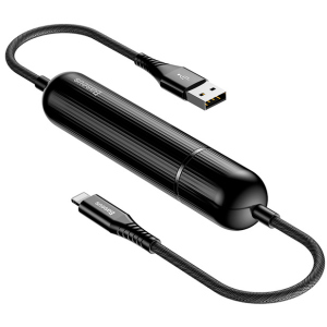 УМБ Baseus Energy Two-in-one Power Bank with Lightning Cable Black (CALXU-01) в Харькове