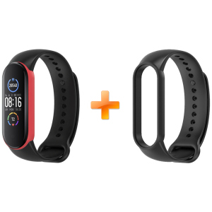 Xiaomi Mi Band 5 MiJobs Dual Color Black/Red (MJ5-DSS006BR)