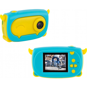 Цифровой детский фотоаппарат Atrix Tiktoker 9 20 Mp 1080p Blue (cdfatxtt9bl) ТОП в Харькове