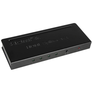 Спліттер PowerPlant HDSP4-M HDMI 1x4 V1.4, 4K (CA911509) в Харкові