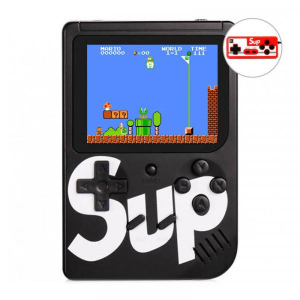 Ретро ігрова приставка з джойстиком Dendy Sup Retro Game Box with Controller 400 ігор (Black) [47104] надійний