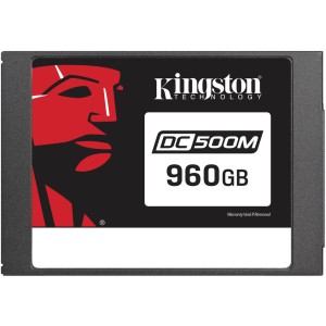 Kingston DC500M 960GB 2.5" SATAIII 3D TLC (SEDC500M/960G) краща модель в Харкові