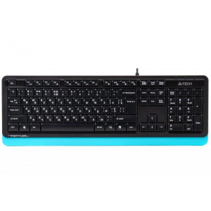 хорошая модель Клавиатура A4Tech FK10 Black/Blue USB