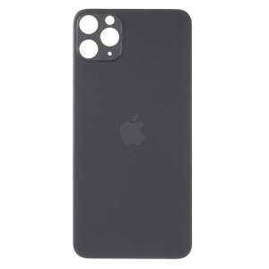 Задня кришка для iPhone 11 Pro Max, сіра, Space Gray, Original (PRC), в комплекті скло камери в Харкові