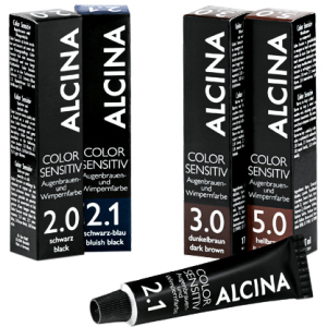 Фарба для брів та вій Alcina Color Sensitiv 2.0 чорний 17 г (4008666173386) в Харкові