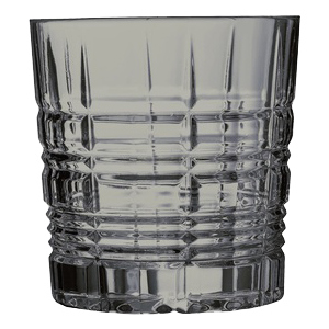 Набір низьких склянок Luminarc Даллас Сяючий Графіт 4 шт х 300 мл (P9318/1) краща модель в Харкові