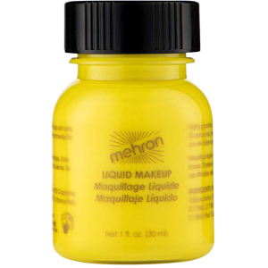 Жидкий грим Mehron Liquid Makeup Yellow 30 мл (111C-Y-1) (764294511047) лучшая модель в Харькове