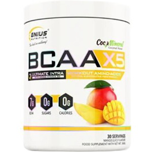 Амінокислота Genius Nutrition BCAA-X5 360 г Манго (5409735985425) надійний