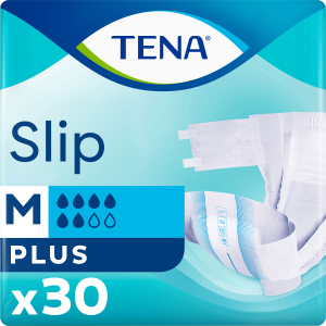 Підгузки для дорослих Tena Slip Plus Medium 30 шт (7322541118871) ТОП в Харкові