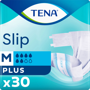 Подгузники для взрослых Tena Slip Plus Medium 30 шт (7322541118871) ТОП в Харькове