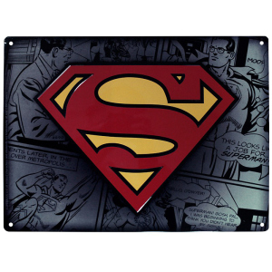 Металева картина ABYstyle DC Comics Superman (28x38) (ABYPLA013)