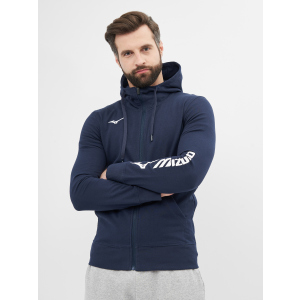 Спортивна кофта Mizuno 32EC7B7014 S Синя (5054698393444) ТОП в Харкові