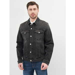 Джинсова куртка Calvin Klein Jeans Foundation Jacket J30J317247-1BY L Denim Black (8719853601426) краща модель в Харкові